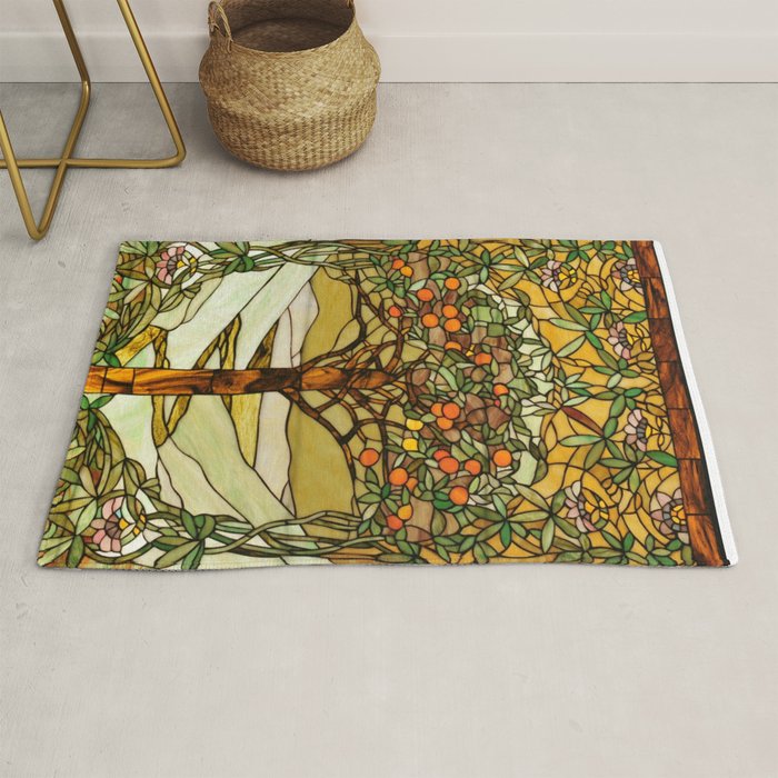 Louis Comfort Tiffany - Decorative stained glass 6. Rug Gallery Image 1