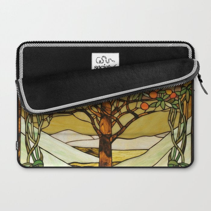 Louis Comfort Tiffany - Decorative stained glass 6. Laptop Sleeve Gallery Image 2