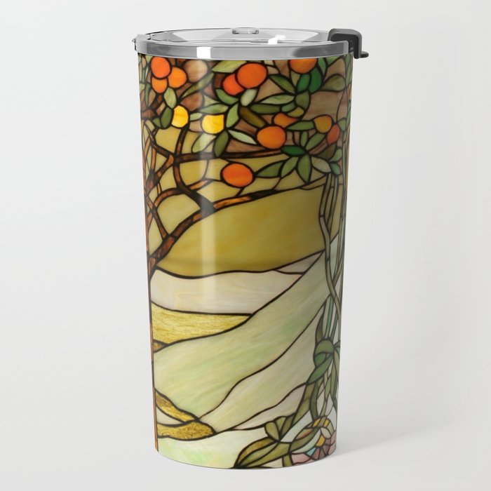 Louis Comfort Tiffany - Decorative stained glass 6. Travel Mug Gallery Image 2