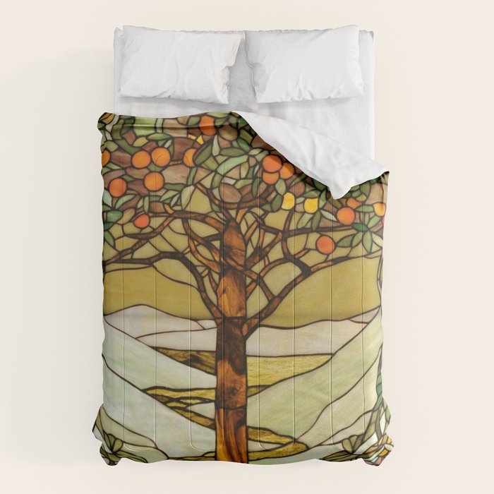 Louis Comfort Tiffany - Decorative stained glass 6. Comforter Gallery Image 6
