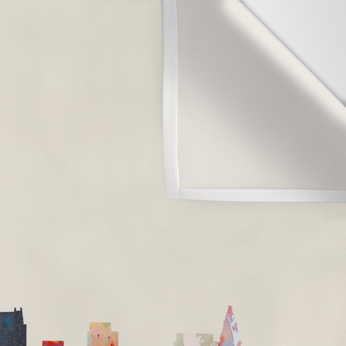 boston skyline Wall Tapestry Gallery Image 3
