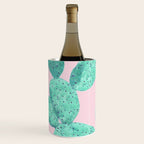 Cactus with pink flowers Wine Chiller Gallery Image 1