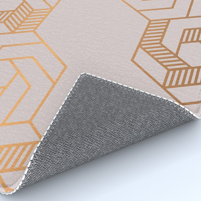 Hex 612 Copper Rug Gallery Image 4