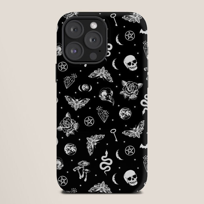 Witchcraft B&W iPhone Case Gallery Image 12