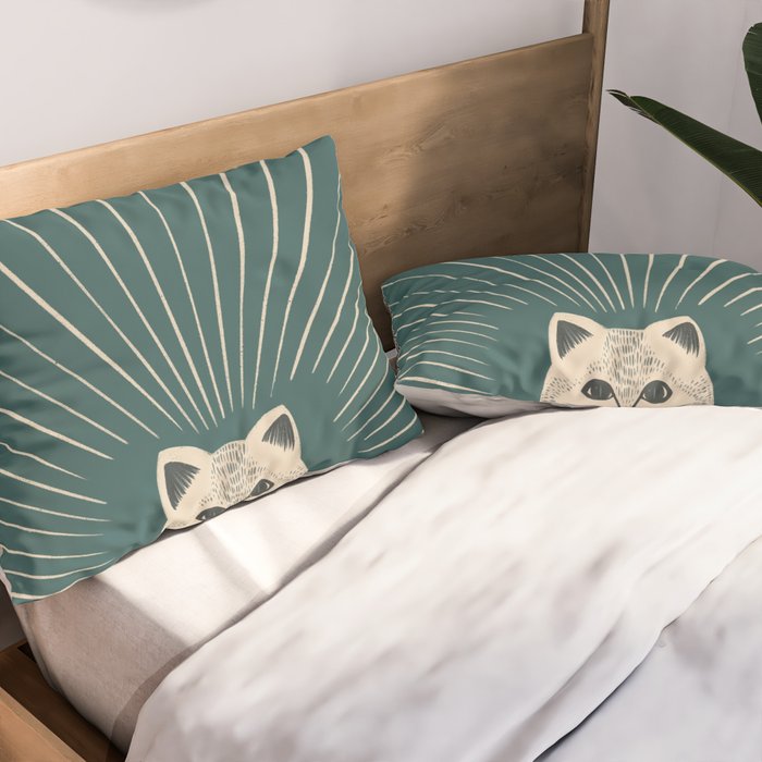 Good Morning son - Kitty Pillow Sham Gallery Image 2