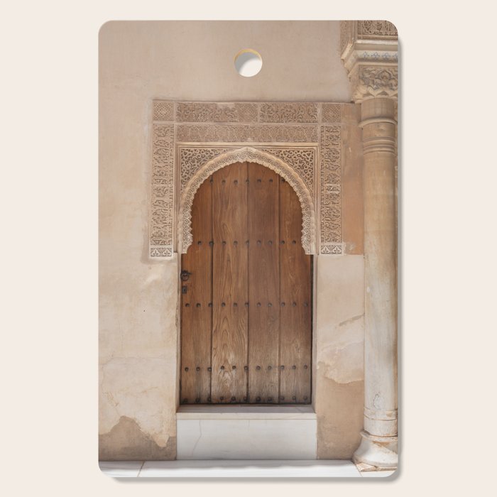 Majestic Alhambra Door - Granada Spain Cutting Board Gallery Image 1