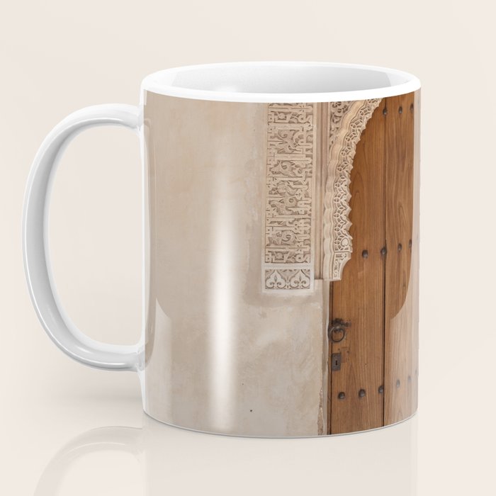 Majestic Alhambra Door - Granada Spain Coffee Mug Gallery Image 3