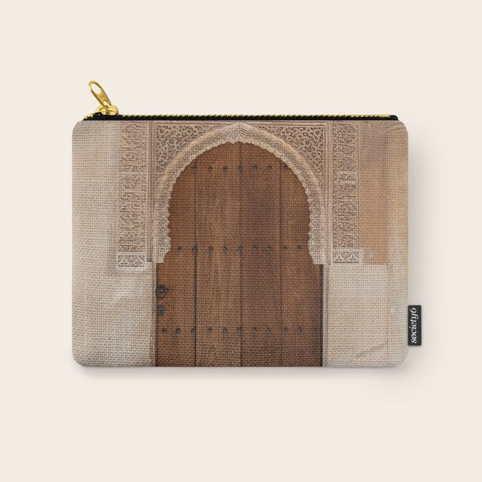 Majestic Alhambra Door - Granada Spain Carry All Pouch Gallery Image 1