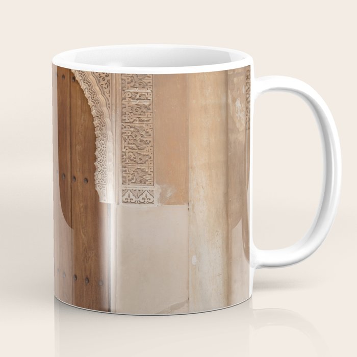 Majestic Alhambra Door - Granada Spain Coffee Mug Gallery Image 1