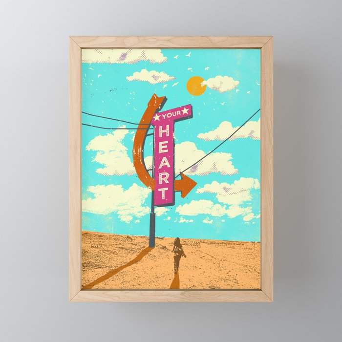 YOUR HEART Mini Art Print Gallery Image 1