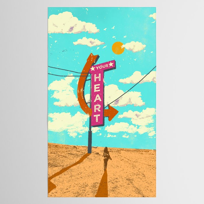 YOUR HEART Tablecloth Gallery Image 2