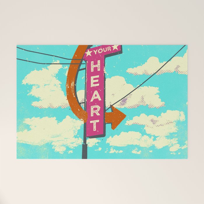 YOUR HEART Welcome Mat Gallery Image 1