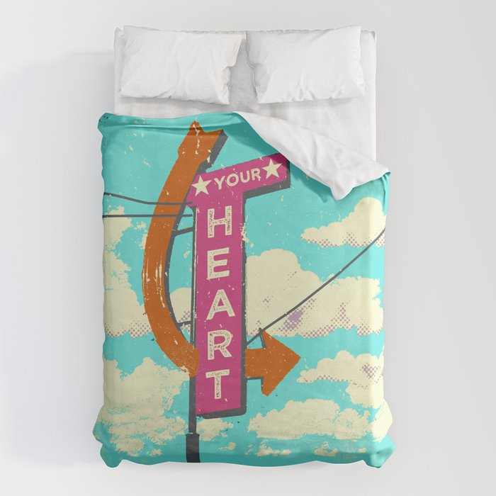 YOUR HEART Duvet Cover Gallery Image 1