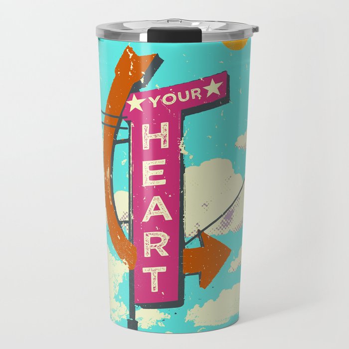 YOUR HEART Travel Mug Gallery Image 1
