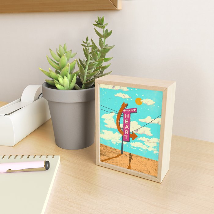 YOUR HEART Mini Art Print Gallery Image 2