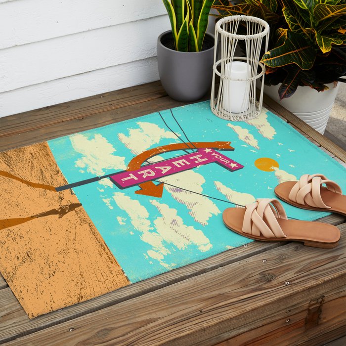 YOUR HEART Outdoor Rug Gallery Image 2