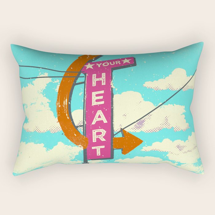 YOUR HEART Rectangular Pillow Gallery Image 2