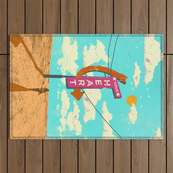 YOUR HEART Outdoor Rug Gallery Image 1