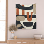 Abstract Colorful Setting 14 Wall Tapestry Gallery Image 2