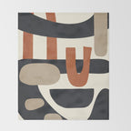 Abstract Colorful Setting 14 Throw Blanket Gallery Image 2