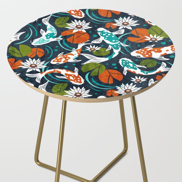 Koi Pond - Orange Side Table Gallery Image 2