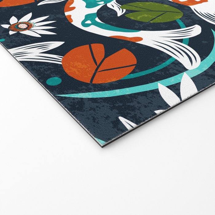 Koi Pond - Orange Welcome Mat Gallery Image 2