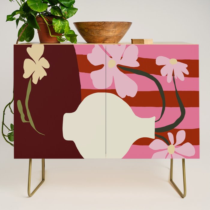 Summer stripped pottery  Credenza Gallery Image 1