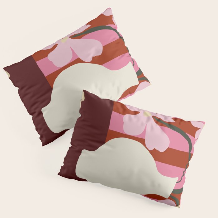 Summer stripped pottery  Pillow Sham Gallery Image 1