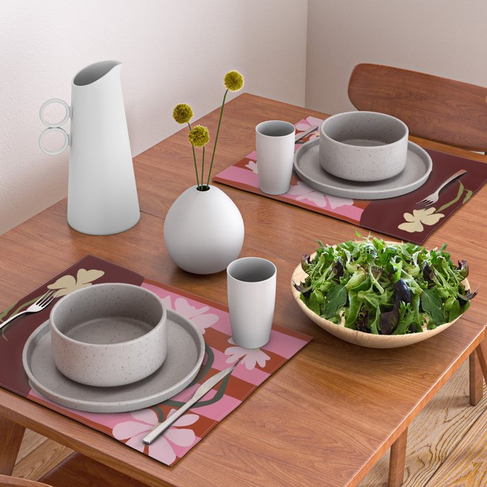 Summer stripped pottery  Placemat Gallery Image 2