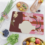 Summer stripped pottery  Cutting Board Gallery Image 2
