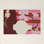 Summer stripped pottery  Welcome Mat Gallery Image 1