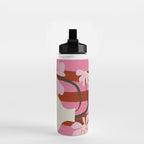 Summer stripped pottery  Water Bottle Gallery Image 2