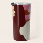 Summer stripped pottery  Travel Mug Gallery Image 3