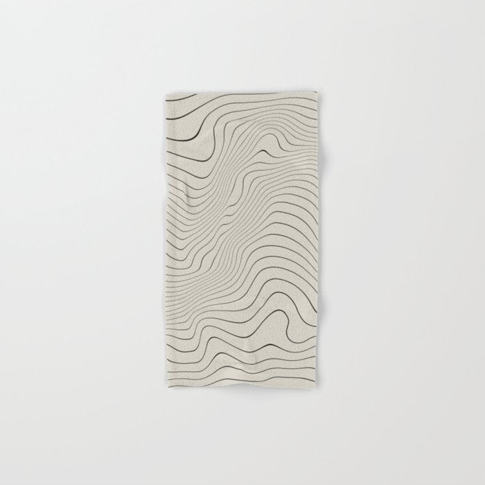 Line Distortion #3 Bath Towel Gallery Image 1