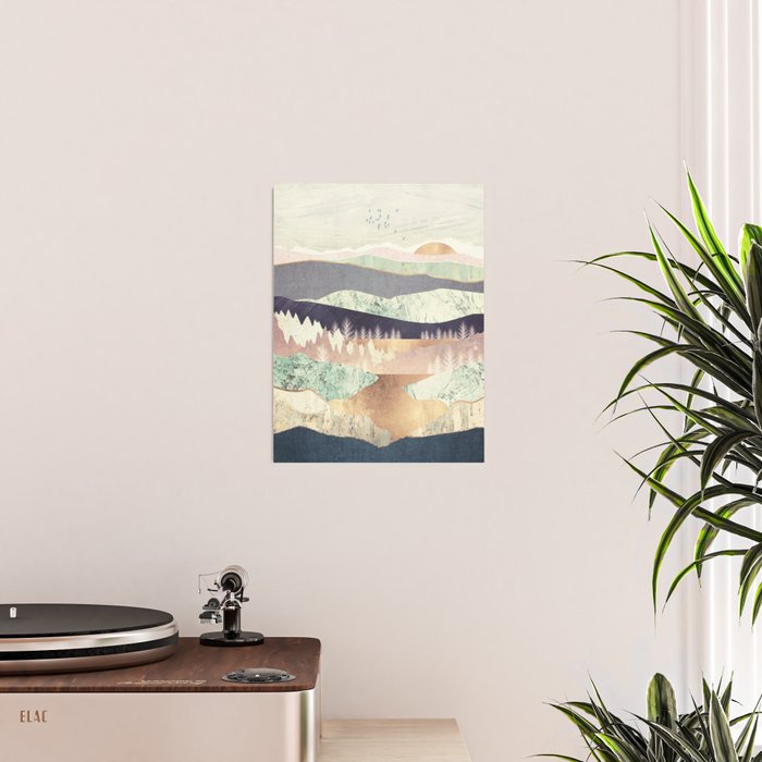 Golden Spring Reflection Poster Gallery Image 2