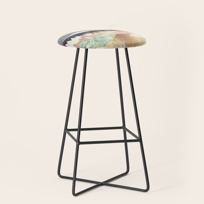 Golden Spring Reflection Stool Gallery Image 1