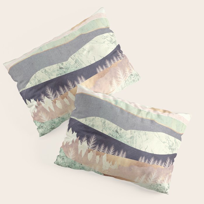 Golden Spring Reflection Pillow Sham Gallery Image 3