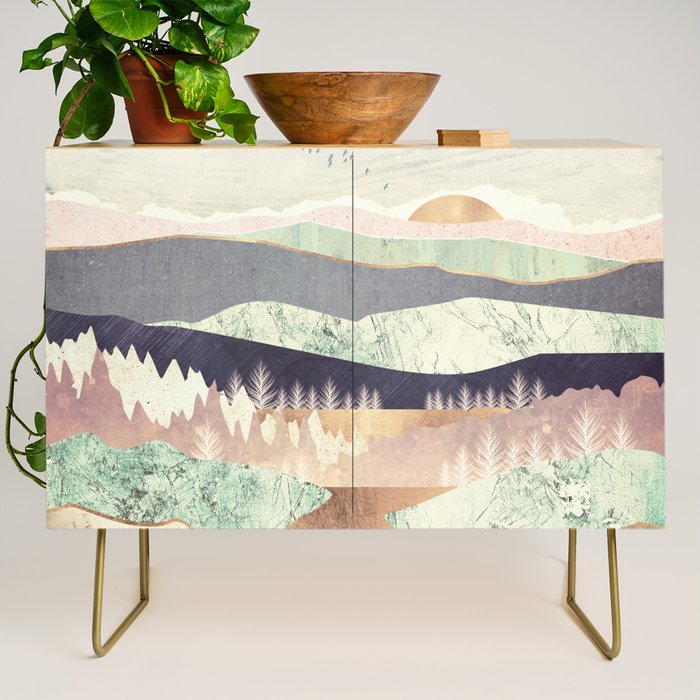 Golden Spring Reflection Credenza Gallery Image 1