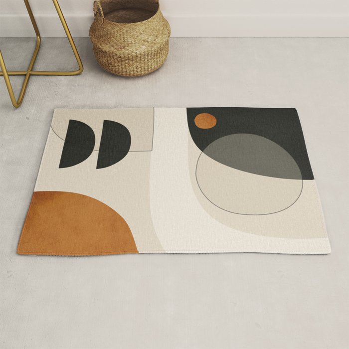Abstract Minimal Shapes 133 Rug Gallery Image 1