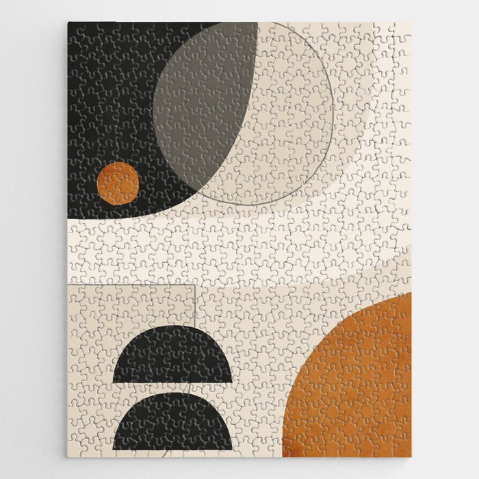 Abstract Minimal Shapes 133 Jigsaw Puzzle Gallery Image 1