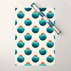 Deep blue ocean Wrapping Paper Gallery Image 1