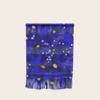 Blue home jungle: Organic shapes and flowers Wall Hanging Gallery Image 1