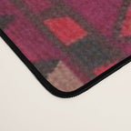 The Crimson Symmetry Handwoven Tribal Kilim Art Desk Mat Gallery Image 4