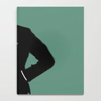 Man in Suit with Red Tie - Masculine Art Print  Notebook Gallery Image 4