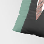 Man in Suit with Red Tie - Masculine Art Print  Pillow Sham Gallery Image 4