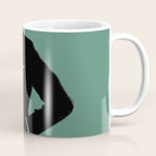 Man in Suit with Red Tie - Masculine Art Print  Coffee Mug Gallery Image 1