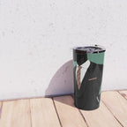Man in Suit with Red Tie - Masculine Art Print  Travel Mug Gallery Image 4