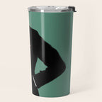 Man in Suit with Red Tie - Masculine Art Print  Travel Mug Gallery Image 2