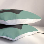 Man in Suit with Red Tie - Masculine Art Print  Pillow Sham Gallery Image 3