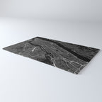 New York City Black Map Rug Gallery Image 3